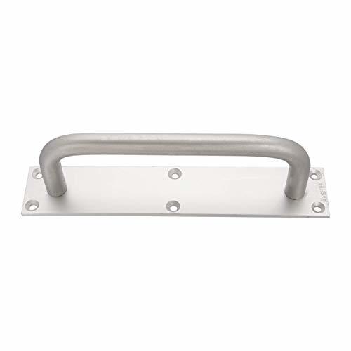 Aluminium Door Handle - D Shape, Matt Bright Finish | Aasra, Is Standards Compliant, Surface Mounted Design