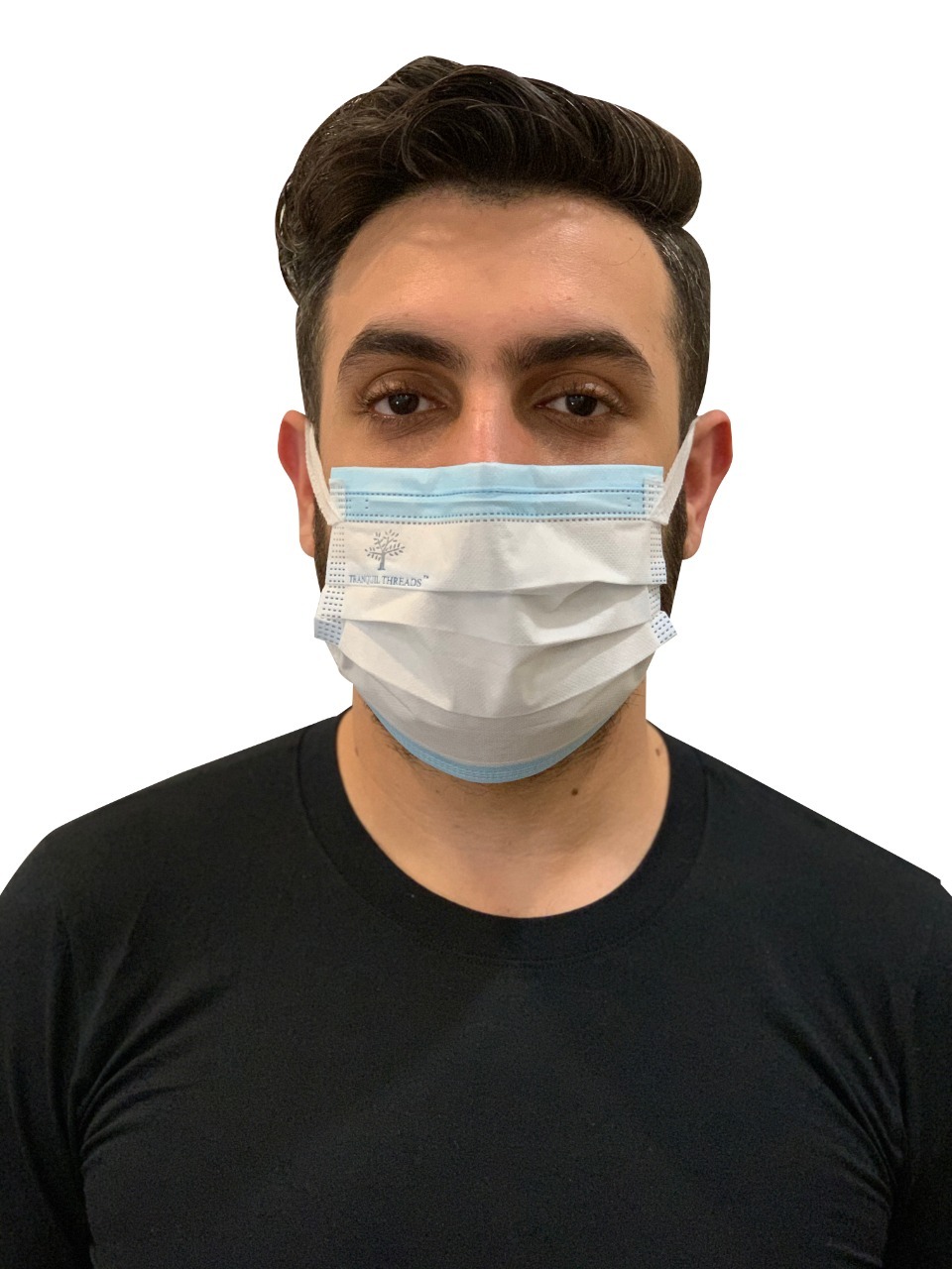 3 Ply Face Mask (Soft Ear Loops) - Non Woven & Melt Blown Fabrics | Lightweight, Disposable, Flexible For All Age Groups