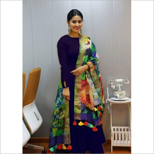 Ladies Designer Rayon Kurti - Floor Length Straight Silhouette | Washable, Casual, Versatile For All Seasons