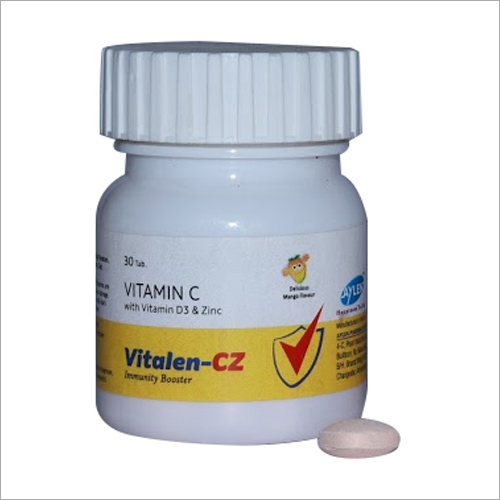 Vitamin C With D3 And Zinc Tablets General Medicines