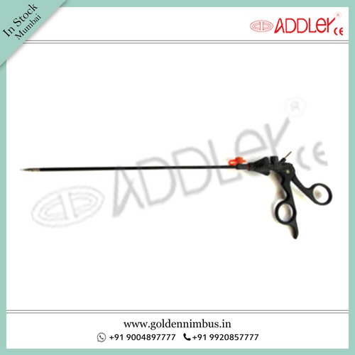 ADDLER Laparoscopic Grasper - Stainless Steel, 5 x 5 x 10 cm | Semi-Automatic, Reusable and Sterilized for Laparoscopic Surgery