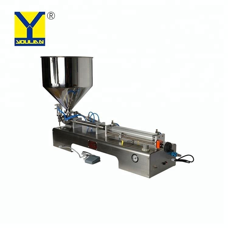 Semi Automatic Liquid And Paste Filling Machine Application: Food
