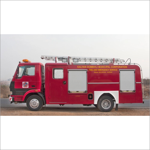 Red Mini Fire Tender