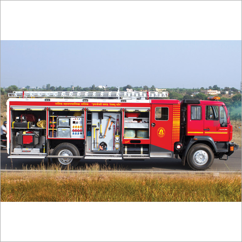 Red Emergency Rescue Tender