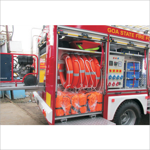 Red Emergency Rescue Tender
