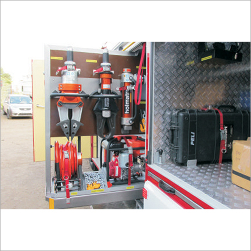 Red Emergency Rescue Tender