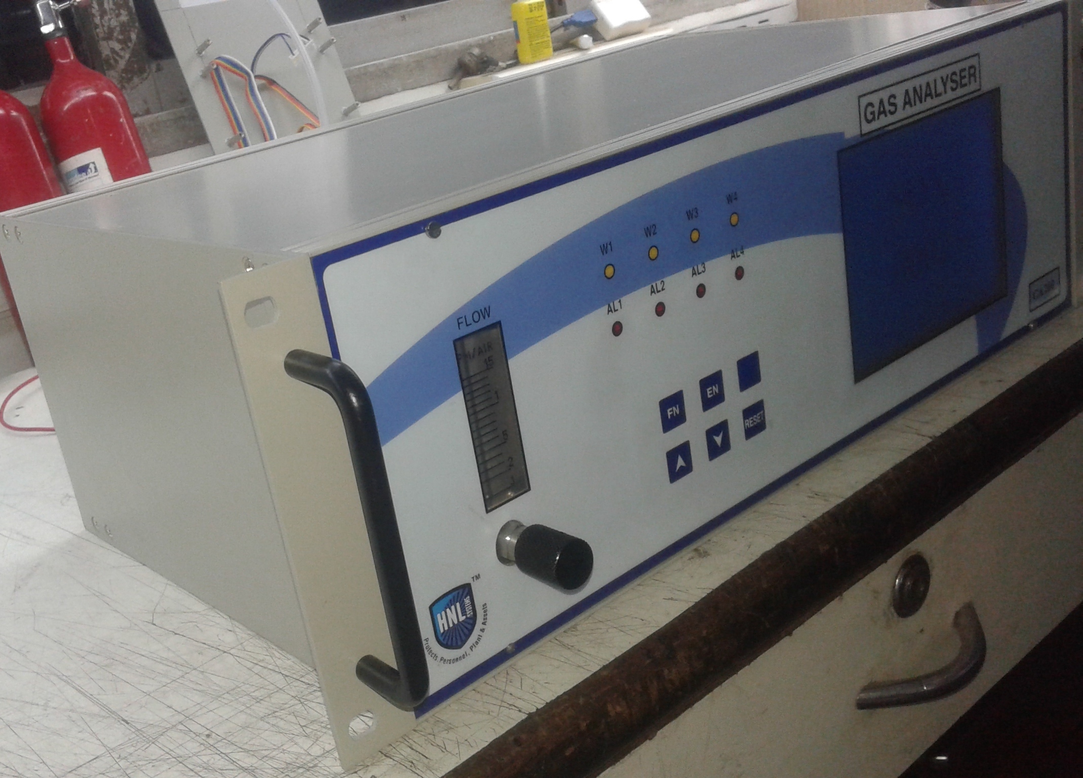 Online Biogas Analyzer - Mild Steel, Electrical 230v Ac | Electrochemical & Ndir Techniques, Outdoor Use, Ip65-67 Protection, High Impact Plastic Enclosure, Real-time Graphical Display