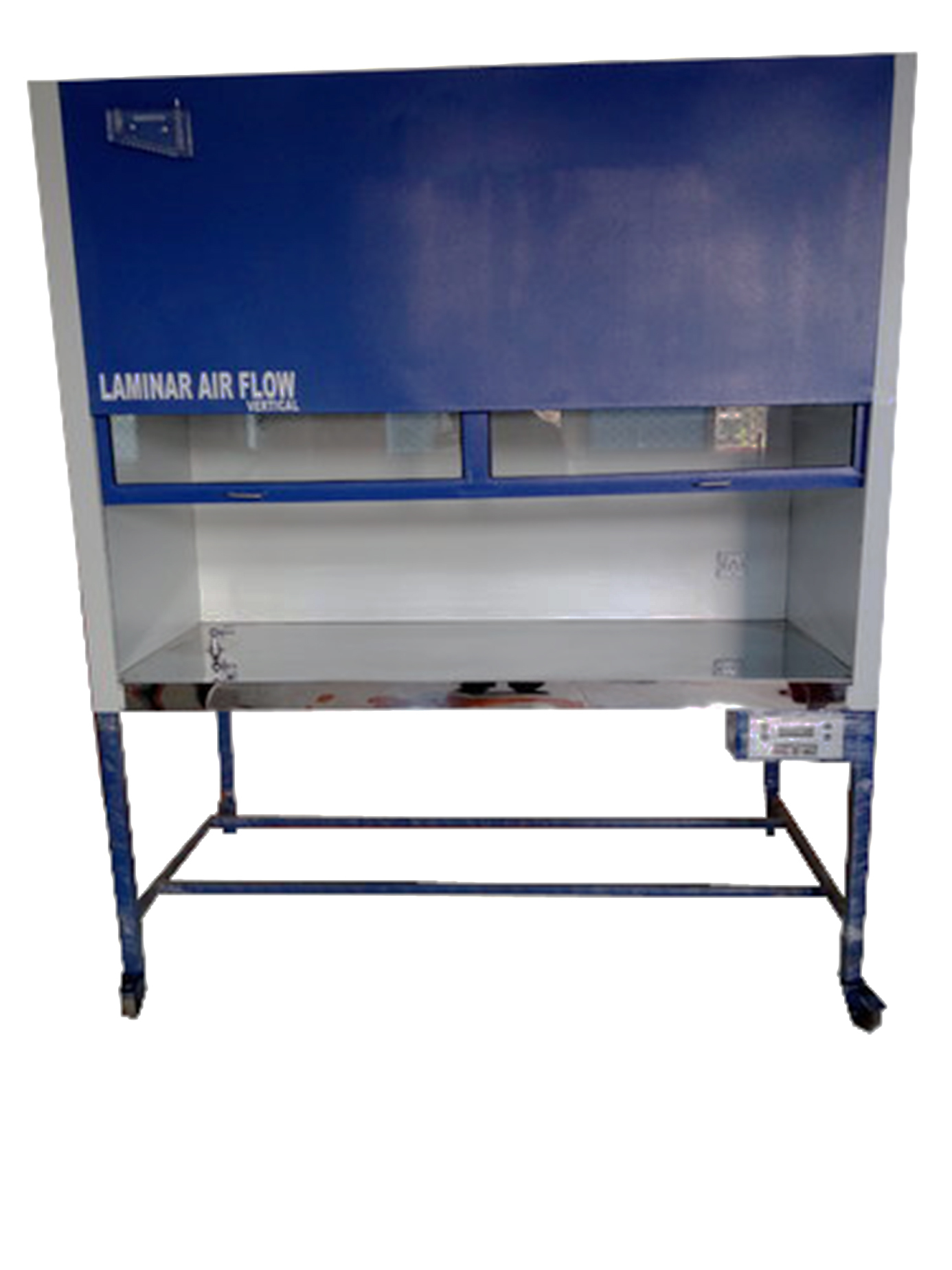 Vertical Laminar Air Flow Covid (19) Application: Laboratory