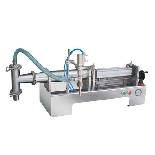 SS Pneumatic Single Head Paste Filler