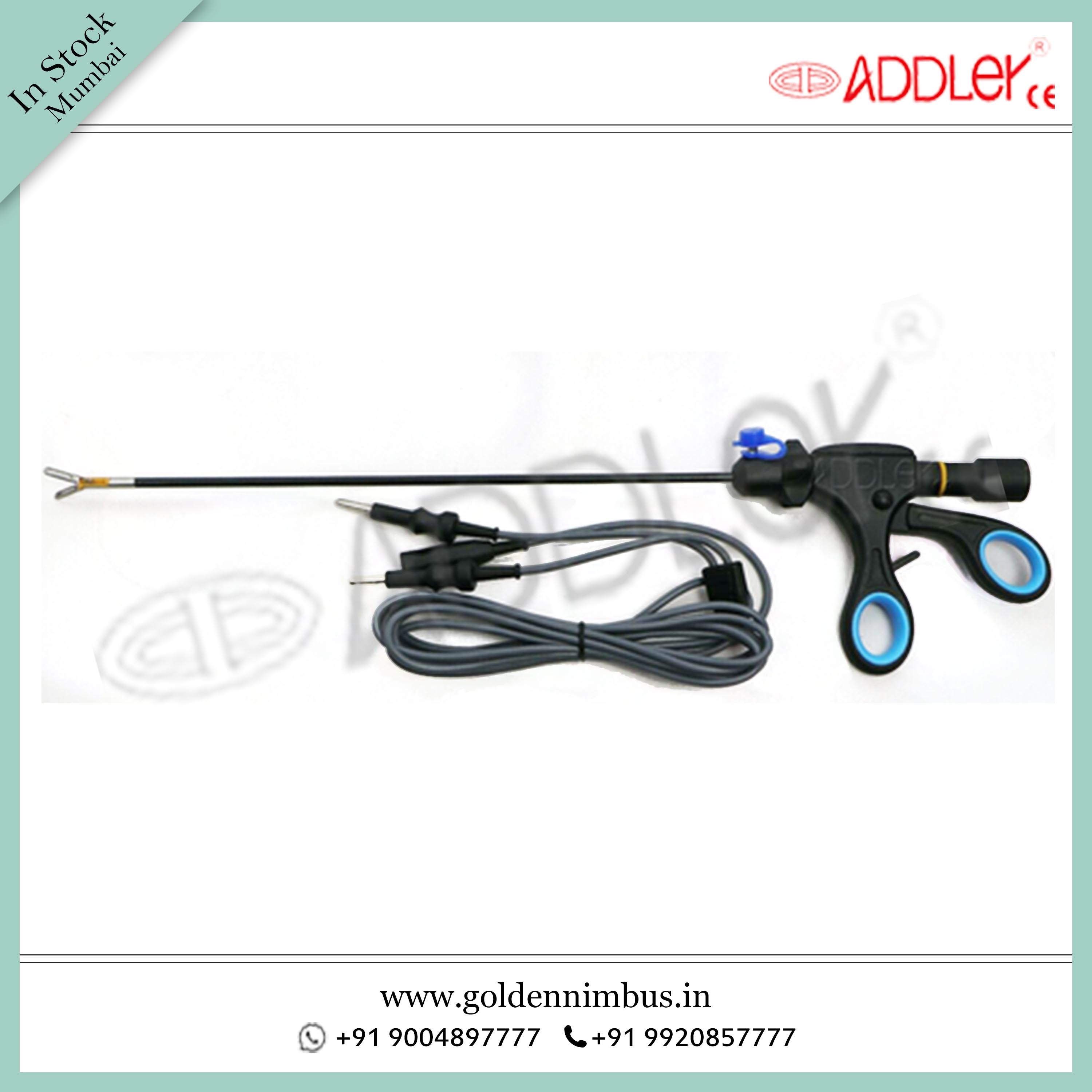 Addler Laparoscopic Bessanger Bipolar Forcep  Dissecting Forceps Instrument Dimension(l*w*h): 5 X 5 X 10 Inch (In)