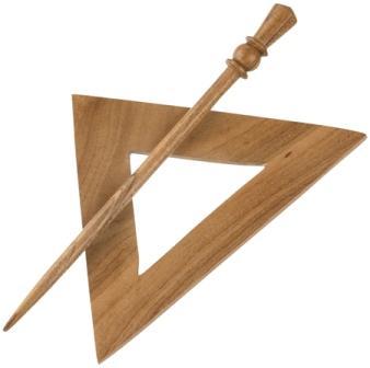 त्रिभुज शॉल पिन लिंग: महिलाएं