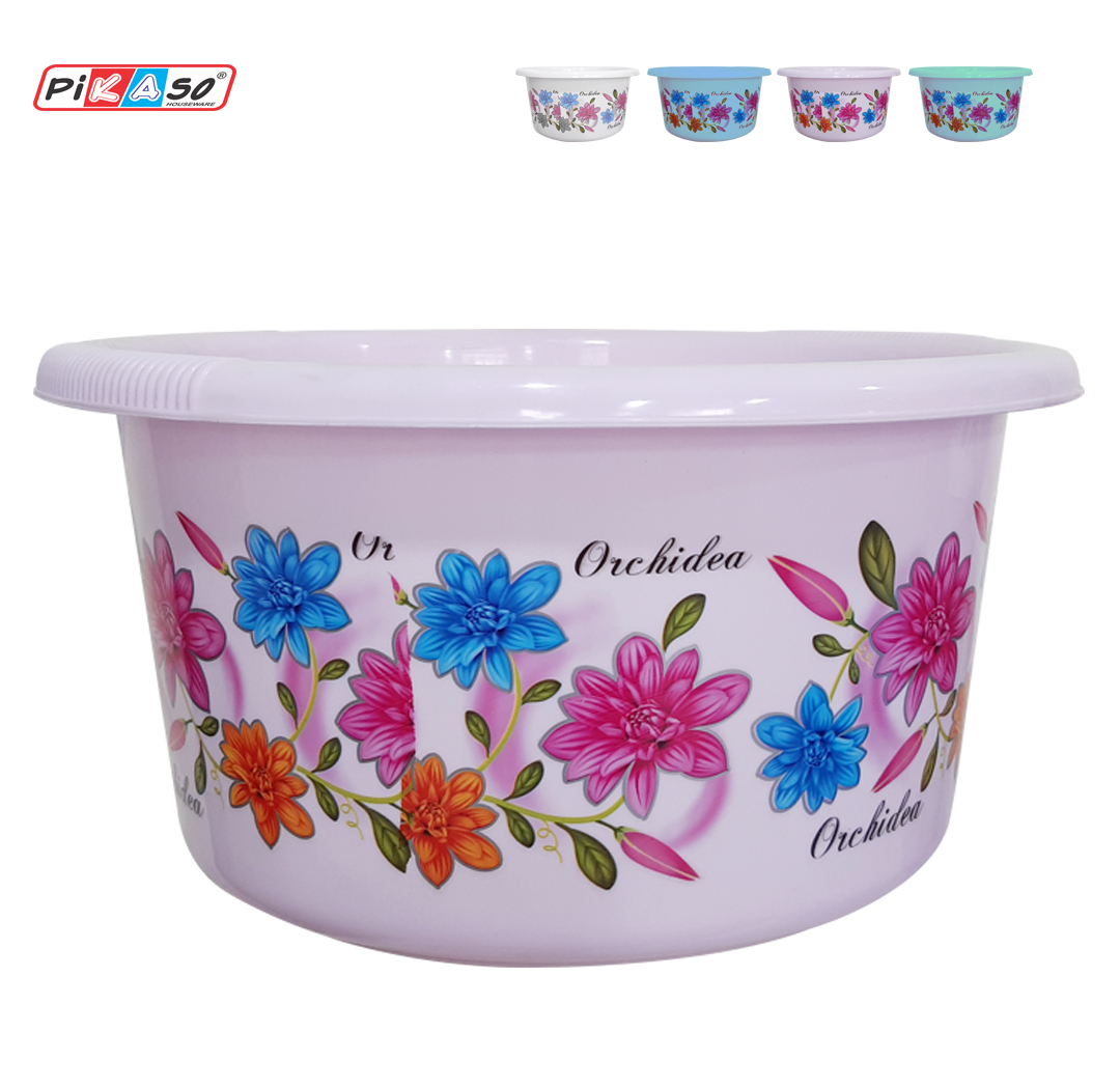 Deluxe 25 Tub - Color: Cyan