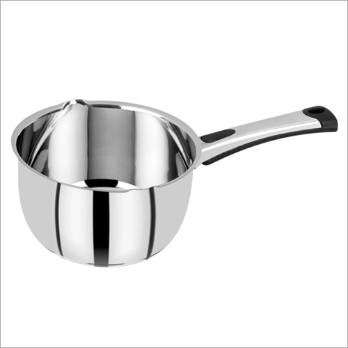 स्टेनलेस स्टील 14 सेमी रेनबर्ग स्टील सॉस पैन