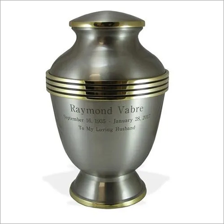 Polishing Brass Larger Urn