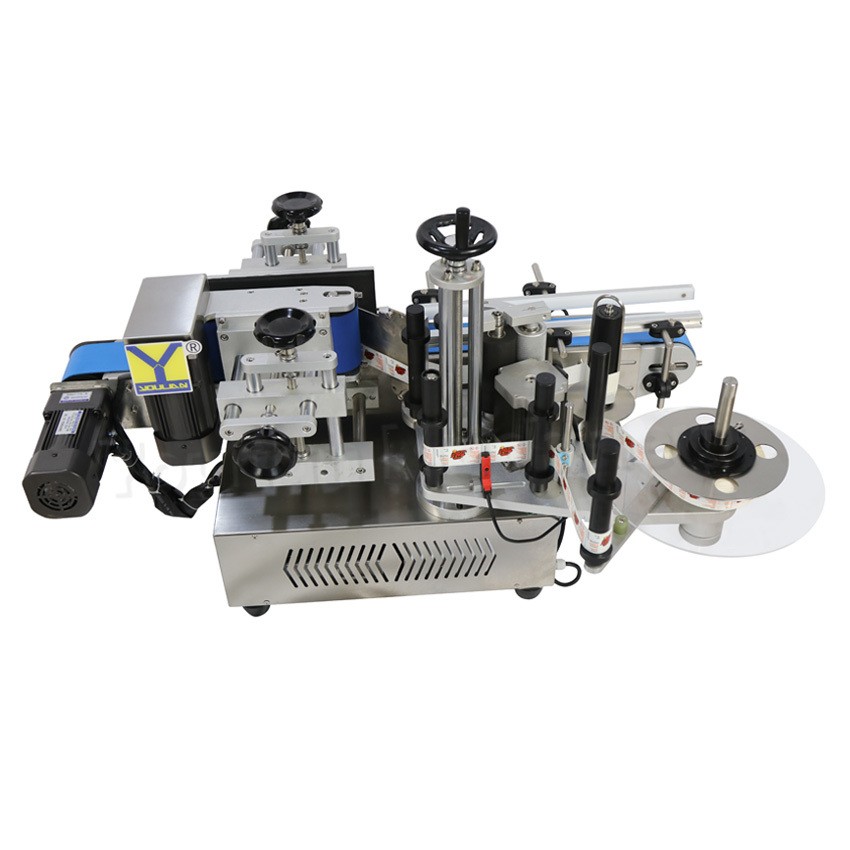 Automatic Horizontal Labeling Machine - Stainless Steel, 1300x900x970mm, Silver | Accurate Labeling A 1mm, Up To 40 Pcs/min, Suitable For Bottles In Food, Beverage, And Chemical Industries