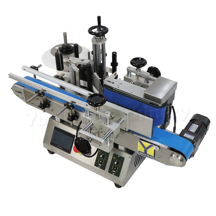 Automatic Horizontal Labeling Machine - Stainless Steel, 1300x900x970mm, Silver | Accurate Labeling A 1mm, Up To 40 Pcs/min, Suitable For Bottles In Food, Beverage, And Chemical Industries