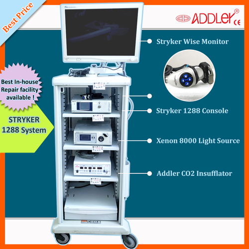 Stryker 1288 Endoscopic Camera - ABS Material, White Color | Advanced Imaging for Laparoscopy, ENT, Gynecology, Neuro, and Endo Procedures