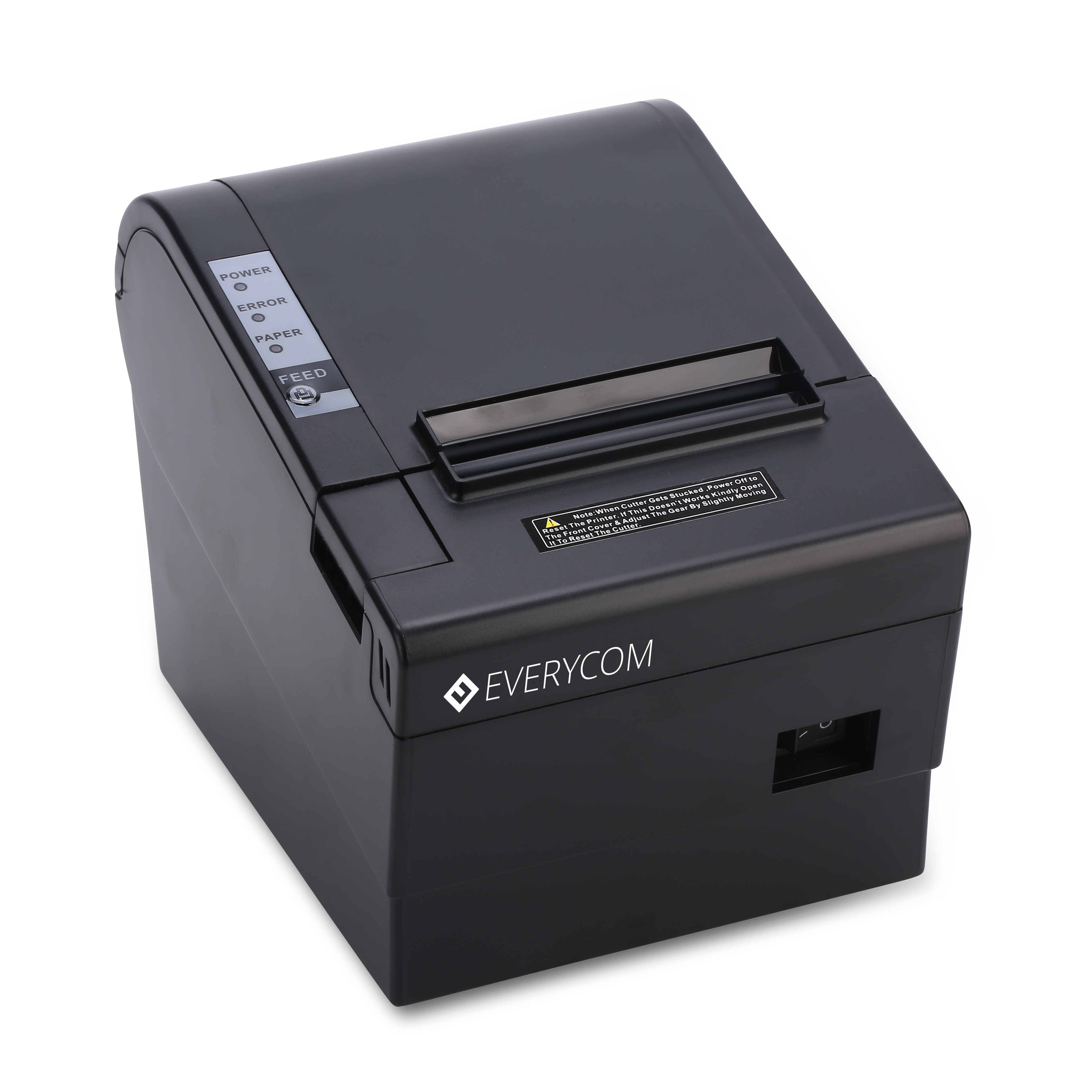 80mm | 3 Inches Thermal Pos Receipt Printer With Autocutter -Ec801b Print Speed: 220 M/s