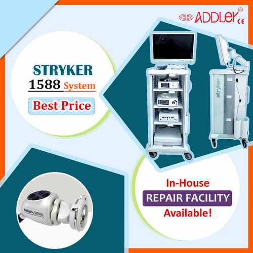 Stryker Laparoscopy Tower - Abs Material, Advanced Imaging , Ideal For Laparoscopy, Ent, Gynecology, Neuro, Endoscopy Applications