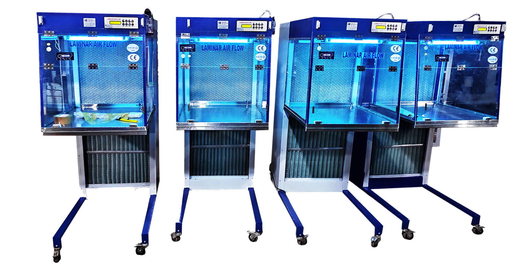 Horizontal Laminar Air Flow Covid (19) Application: Sample Preparation