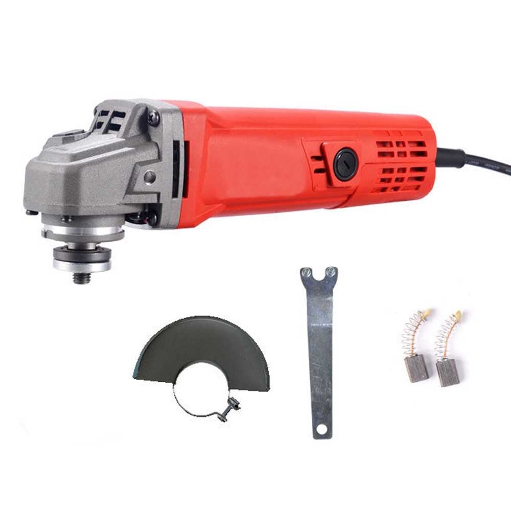 Yato Angle Grinder - 4" 710w Corded Model Yt-82083 | Durable Aluminium Body, 11000 Rpm, Red & Black Finish, 6-month Warranty