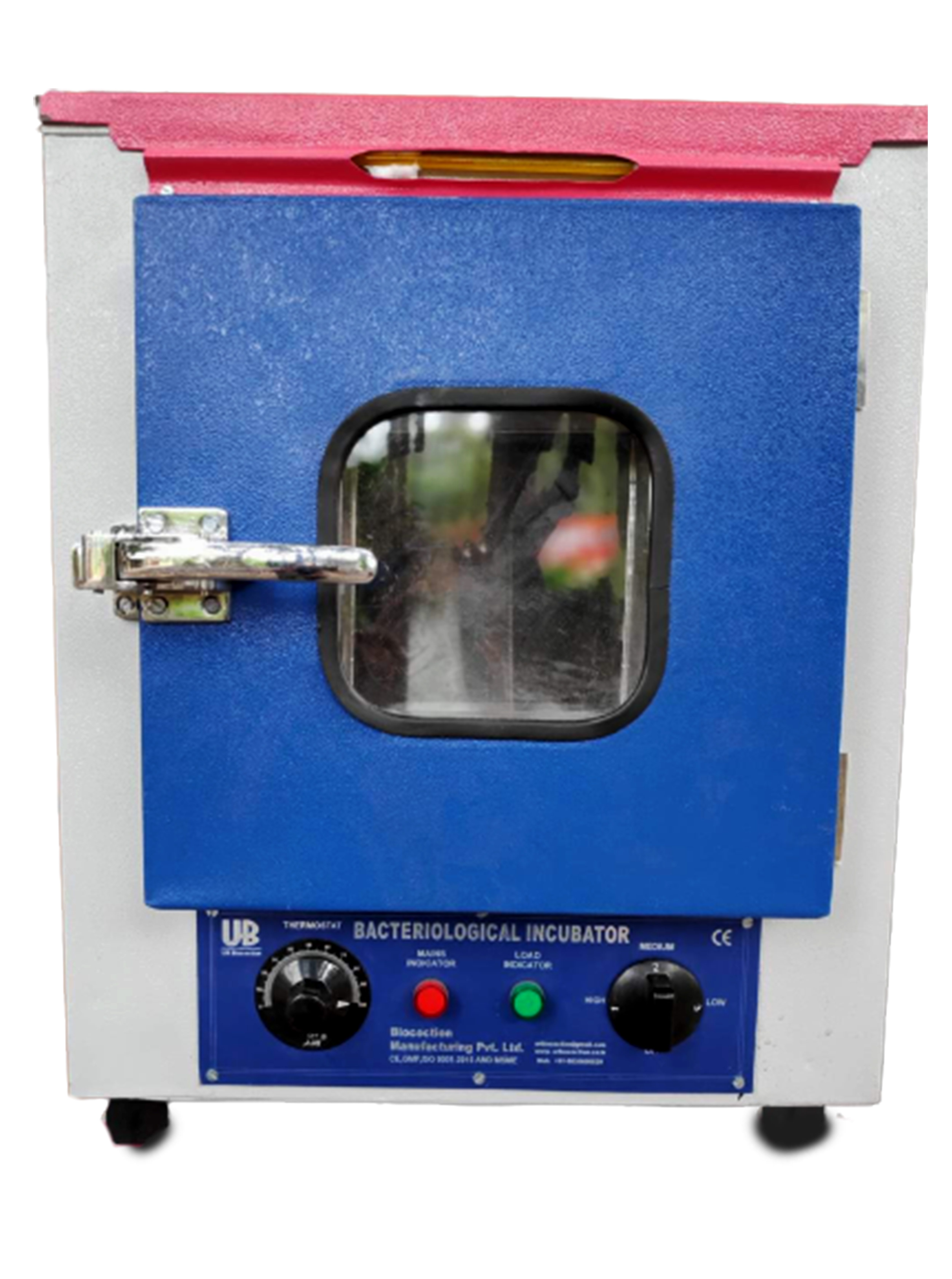 Bacteriological Incubator - Ms Material, Various Sizes (12x12x12 To 36x36x36 Inches), Blue Color | 220v Voltage, 1 Year Warranty, Designed For Laboratory Biological Applications