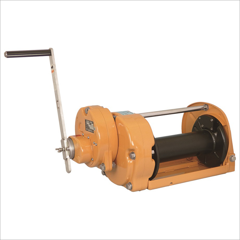 Steel Rotating Hand Winches Model Gm Type-si