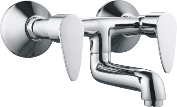 Wall Mixer Non-telephonic - Brass Material, Durable Design For Long-lasting Performance And Reliable Water Control