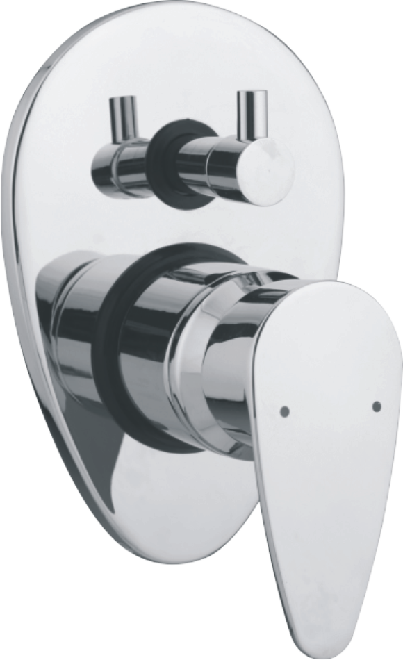 Brass Diverter Four Way