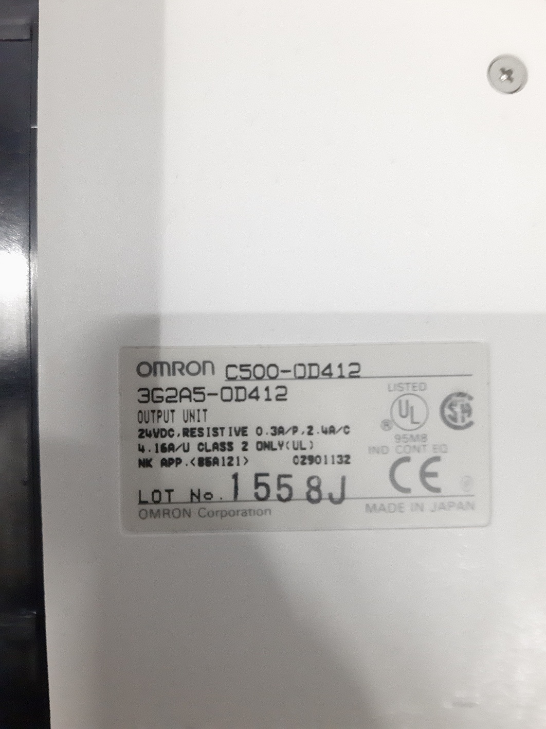 Omron Output Module Unit C500-0d412