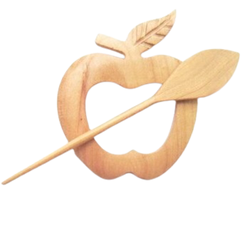 Apple Shawl Pin Gender: Women