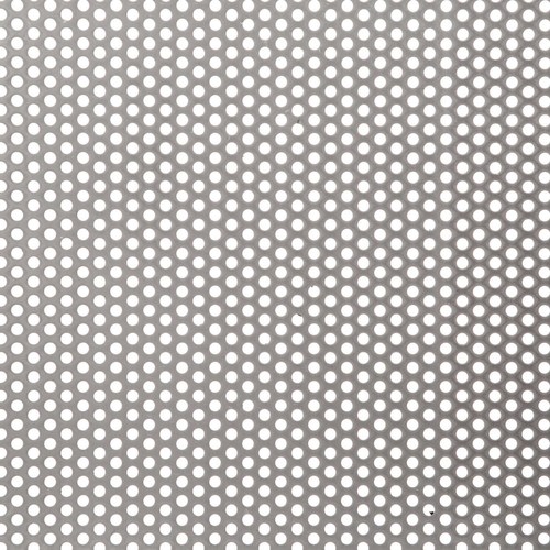 Perforated Metal Sheets - Color: Silver