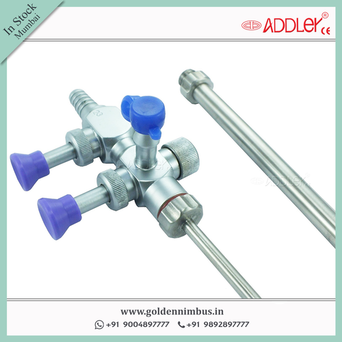 Addler Laparoscopic 10/5 Mm Suction Tube Trumpet - Laparoscope Material, 10/5 Mm Dimensions, White Color | Advanced Imaging For Surgical Use In Hospitals And Clinics
