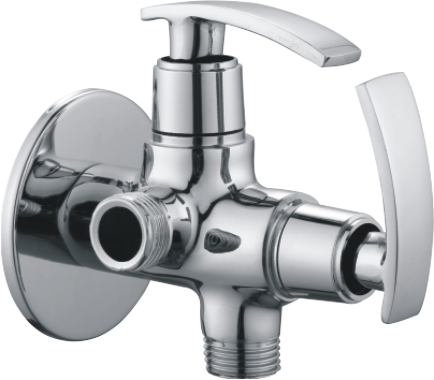 2 In 1 Angle Valve - Brass Material | Dual Functionality With Versatile Design