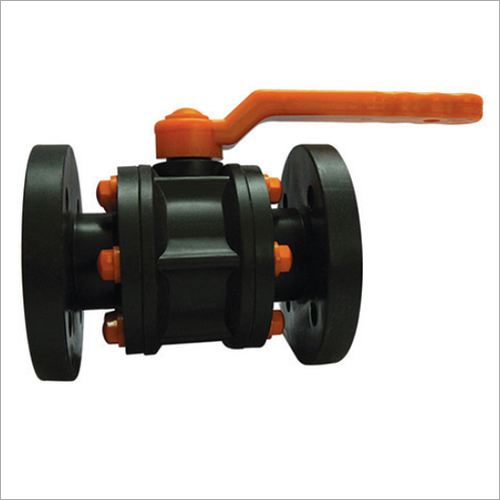 एचडीपीई बॉल वाल्व फ्लेंज एंड प्रेशर: मीडियम प्रेशर बार