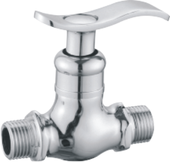 Stop Valve - Brass Material | Galvanized Coating For Rust And Corrosion Resistance, Elegant Design For High Demand