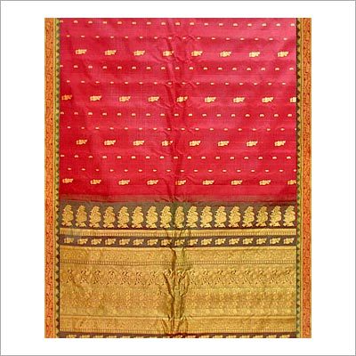 पेपर सिल्क साड़ी