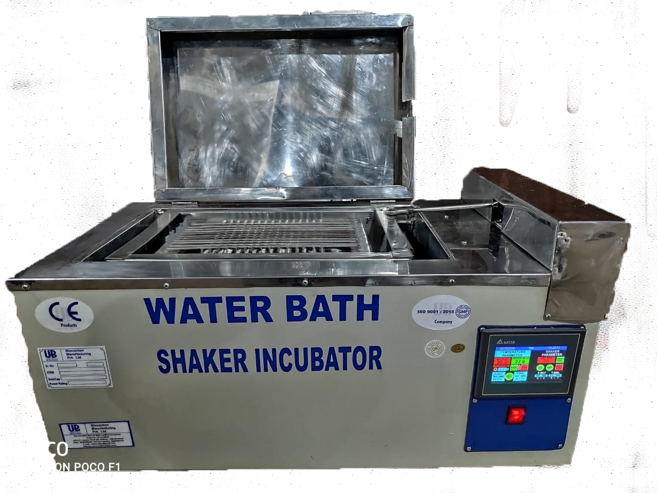 Water Bath Shaker - 10 Liters, Stainless Steel, 400 X 300 X 200 Mm Dimensions, Ambient +5â°c To 100â°c Temperature Range, 20-200 Rpm Shaking Speed, 15 Kg Weight