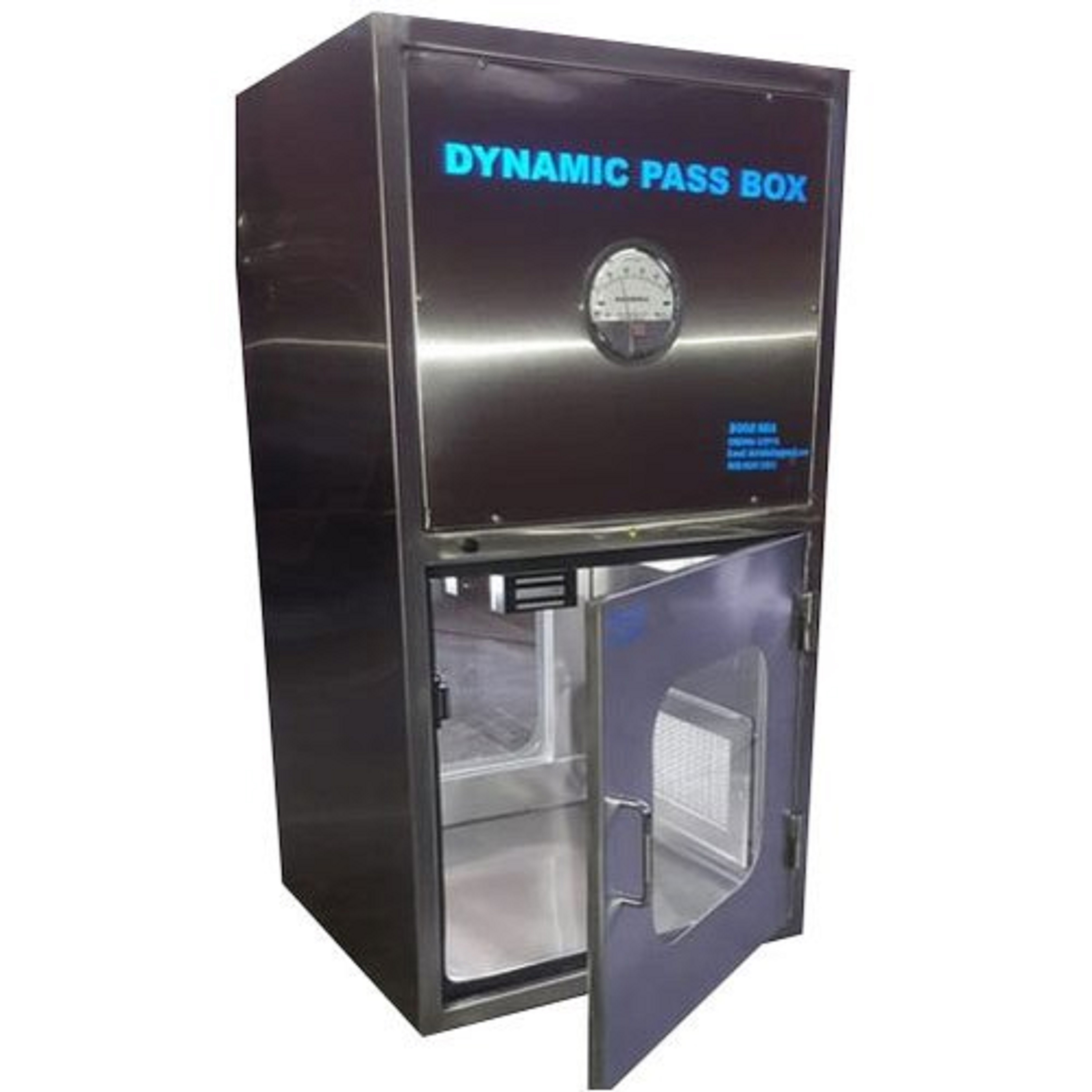Pass Box - Ms/ss Material, 18x18x18 To 36x36x36 Dimensions | Dynamic & Static Options, Hepa Filtered Air, Uv Light Equipped, 1 Year Warranty