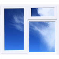White Upvc Window Frames - Customized Sizes, Durable Nylon Screen Netting, Ideal For Home And Commercial Use