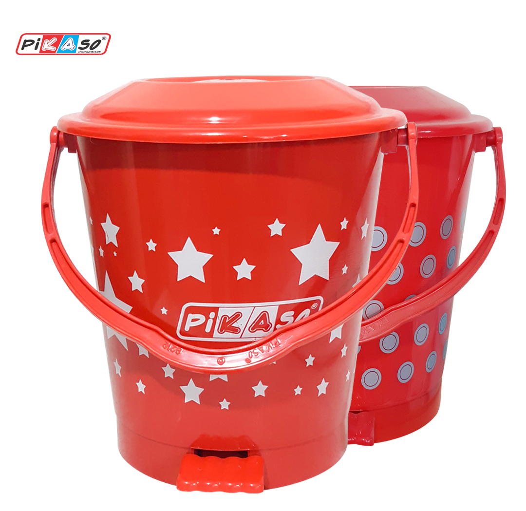 Swing 25 Dustbin - Color: Cyan