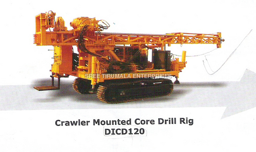 क्रॉलर माउंटेड कोर ड्रिल रिग
