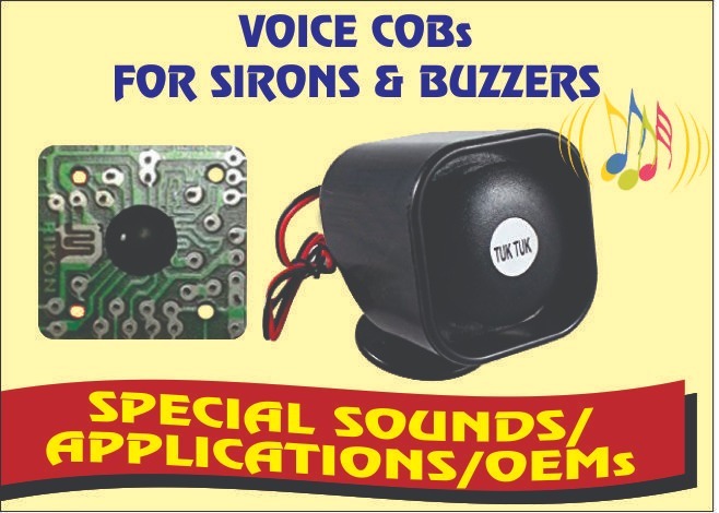 Car Reverse Horn Tuk Tuk Sound Chip On Board Cob Ic