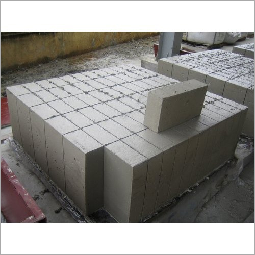 Building Fly Ash Brick - Fly Ash Material, 6 inch Thickness, 2 Feet Length, Gray Color | Fire-Retardant, Rectangular Shape, Compressive Strength 10-12 N/mm2