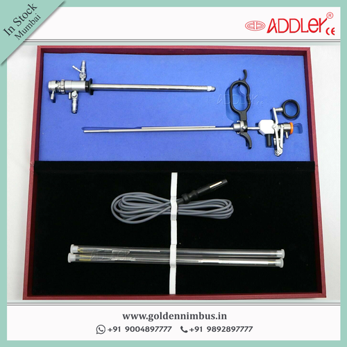 Addler Bipolar Resectoscope Endoscopy Working Element - Steel, 5x5x10 Inch | Semi-automatic, Waterproof, Portable, Reusable Instrument