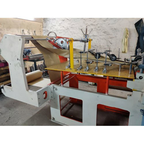 Grocery Paper Bag Making Machine - Craft Paper, 80-100 Pieces per Hour Capacity | Ideal for Shopping and Medical Applications
