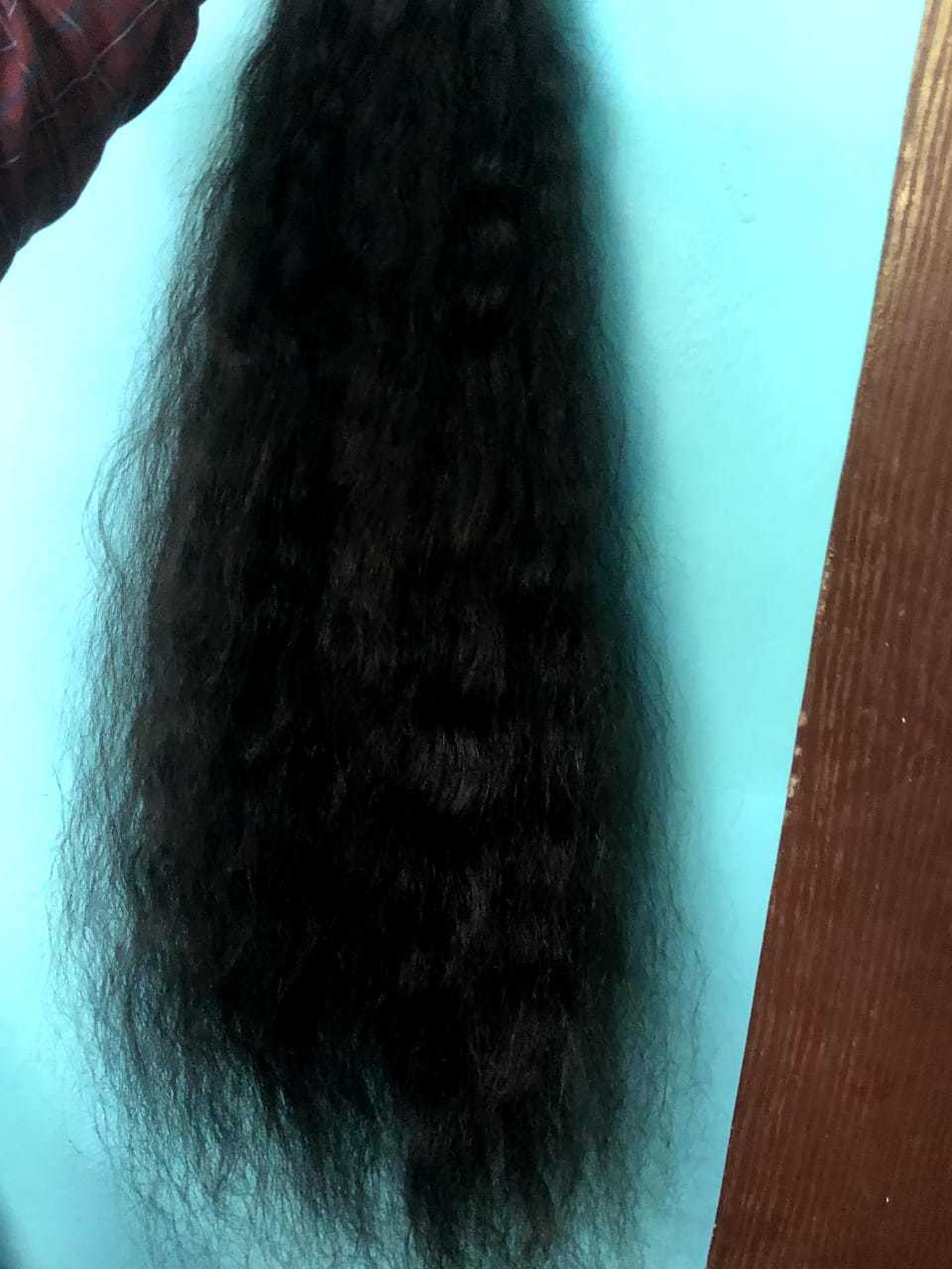 100% Long Human Hair Extensions / Virgin Hair Wholesale Supplier From India !!!! Application: Profesional