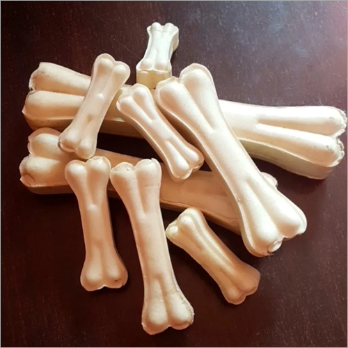 White Rawhide Bones - High-protein, Nutritional, A-grade | Promotes Growth For Dogs, Ideal For Chewing And Dental Health