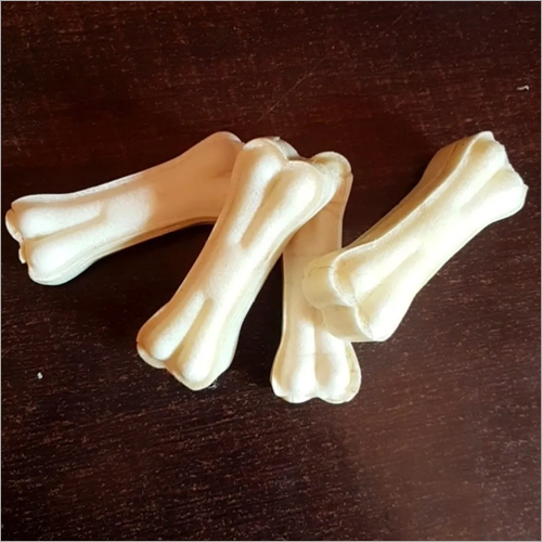 White Rawhide Bones - High-protein, Nutritional, A-grade | Promotes Growth For Dogs, Ideal For Chewing And Dental Health