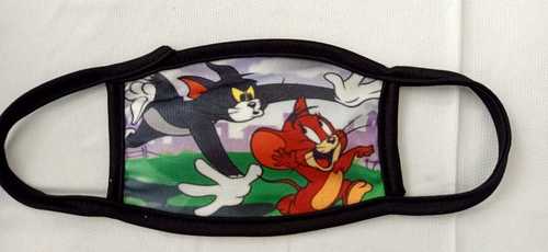 पुन: प्रयोज्य बाल होज़री फेस मास्क